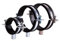 morsetto a vite 20-112mm galvanizzato con inserto in gomma morsetto a due viti (60-64 mm, 10 pezzi)