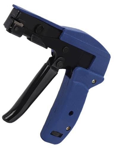 Kabelbinder-Befestigungswerkzeug, Kabelbinder-Pistole, Blauer Chrom-Vanadium-Legierungsstahl, Nylon-Krawatte Zum Anziehen und Schneiden von Kabelbindern, Befestigung, Spannen,