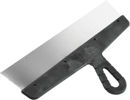 Toolty Stainless Steel Taping Knife, Flexible Wall Putty Knife, Drywall Scraper, Finishing Coat Spatula - 350mm (13.78) - DIY - TLTY-0922