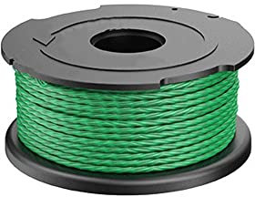 Bobine de fil pour Black et Decker GL7033 GL8033 GL9035 A6486 débroussailleuse sans fil 2,0 mm 6,1 m, Bobine de fil rechange Coupe Bordure pour Black and Decker A6486 (1pcs)