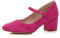 AJVANI Womens Ladies mid Block Heel Strap Work Evening Party Mary Jane Court Shoes Size 7 40