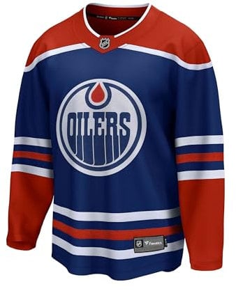 Edmonton Oilers Home Breakaway NHL Mesh Jersey - L