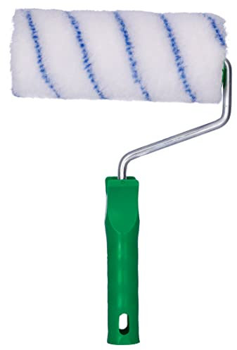 Toolspace | Nylon Super Rouleau de Peinture | Φ50-18cm | Polyamide | Petit Rouleau Peinture Murs, Surfaces, Maisons, Bâtiments | Vernis, Résine Époxy, Adhésifs À Base de Solvants | Extrêmement Durable