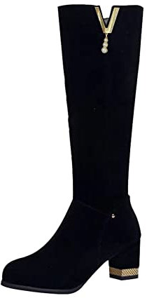 Stivali Alti Donna con Tacco Stivali Alti Donna con Lacci Stivali Estivi Donna Bassi Neri Stivali Moto Donna Stivali Stivaletti Ciabatte Donna Piscina Sandali Donna Estivi Zeppa D-Nero 39