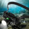 POCKETMAN Wiederaufladbare LED Stirnlampe Superhelle 1000 Lumen Leichte Unterwasser Stirnlampe IPX8 wasserdichtes Rating 3 Modus Beleuchtung Geeignet für Unterwasser Tauchen, Camping, Wandern