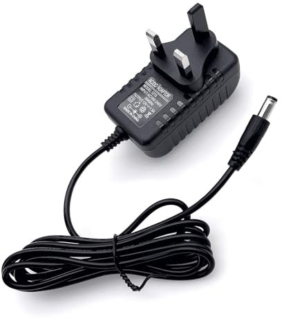 JZK AC Adapter UK Power Supply AC 100-240V to DC 12 V 1A 1.5A for General, 12V led Strip Light lamps, DVR NVR Surveillance System, CCTV Security Cameras, Wireless Wifi Router and more