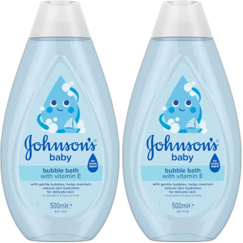 Johnson’s Baby Shampoo 500ml (Pack of 2), No More Tears