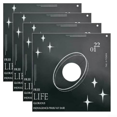 YUANGANG 4 fodere protettive per fornelli a gas, riutilizzabili, per una pulizia veloce della cucina, antiaderenti, morbide e confortevoli, 28 x 28 cm (verde)