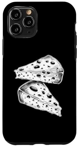 Hülle für iPhone 11 Pro Käsescheibe Handgezeichnete Skizze