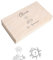 Creative Deco Holzbox Spardose Holzkiste Personalisiert Geschenk zur Taufe Kommunion | 18 x 10 x 3,5 cm | Geldgeschenke Geldkassette Holz Geschenkbox Aufbewahrungsbox
