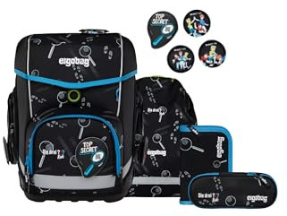 ergobag cubo Set ergonomischer Schulranzen Klassisch 5-teilig 1. Klasse Grundschule