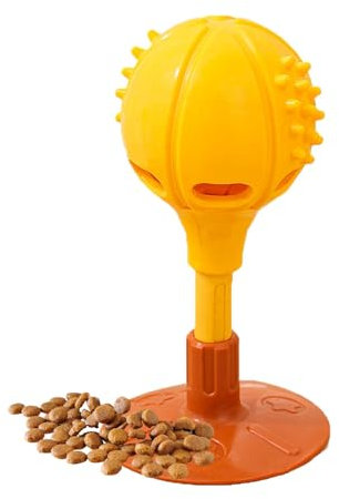Teksome Hundefutter Puzzle Slow Feeder - Futterspender Hundespielzeug für die Zahnreinigung - Multifunktionaler Slow Feeder Interaktives Futterleckspielzeug