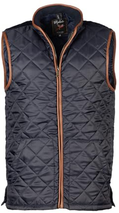 Rydale Mens Quilted Gilet Gents Diamond Quilt Waistcoat Country Bodywarmer