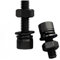 Ferramenta, dadi e bulloni, kit assortimento di dadi e bulloni M6x14 (20 set) viti a esagono incassato con rondelle piatte e di bloccaggio, assortimento di dadi da 12,9