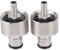 2PCS Edelstahl Kohlensäure Kappe Bier Soda PET Flasche Füllung CO2 Kupplung Carbonate Soda Bier Fruchtsaft Wasser