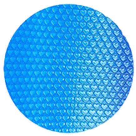 Bâche À Bulles Solaire Ronde pour Piscine, Bâche Solaire Piscine Rond 180-300cm - Isolation Thermique PE - Anti-Feuilles/Évaporation (260-460g)