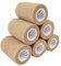 COMOmed selbstklebender verband elastische binde handgelenk bandage pflaster rolle Dog Bandagen Tierische Bandagen 7.5 cm (Farbe, 6 Rollen)