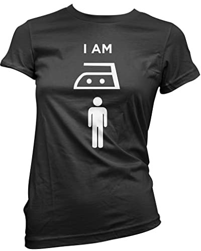 HotScamp I am Iron Man Women's T-Shirt - Black 10