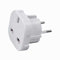 Adaptador Corriente Enchufe UK Ingles Reino Unido A Europeo Redondo UE Universal