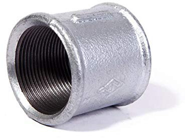 Temperguss verzinkt Muffe IG 1/2 x IG 1/2 Fitting Gewindefittings Fittings
