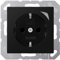 JUNG HOME SCHUKO® Smart Steckdose, 16 A 250 V, erhöhter Berührungsschutz (SAFETY+), Serie A, Kompatibel mit Alexa, Bluetooth®