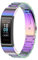 Yikamosi Compatible With Huawei Band 3/3 Pro/4 Pro Band,Stainless Steel Metal Quick Fit Replacement Smart Watch Bracelet Strap Bands for Huawei Band 3/3 Pro/4 Pro(Colorful)