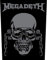 Razamataz MEGADETH RÜCKENAUFNÄHER BACKPATCH # 3 VIC RATTLEHEAD 36x29cm AUFNÄHER FLICKEN