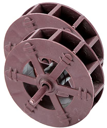 ORFOFE 2 Stücke Innendekor Hochdruckreiniger Zubehör Miniatur Ornamente Wasserbrunnen Fee Gärten Figur Zen Meditation Brunnen Brunnen Rad Modell Wasserrad Wasserrad