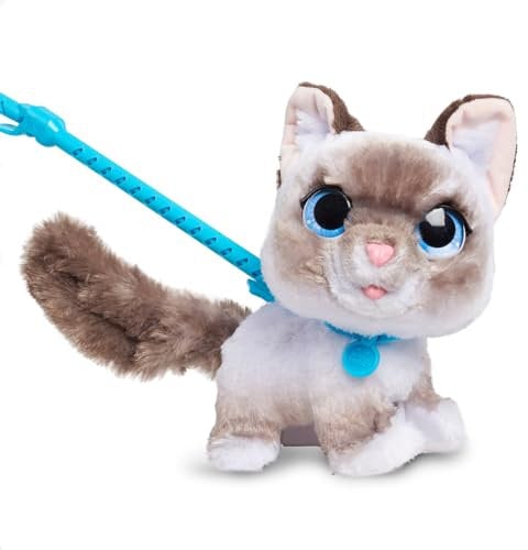 furReal Wag-A-Lots Kitty interaktives Spielzeug, 20 cm groß, hüpfendes Plüschkätzchen mit Soundeffekten, weiches Kuscheltier, Kinderspielzeug ab 4 Jahren von Just Play