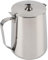 Headerbs Tasse à café en Acier Inoxydable, Pichet à Lait Moussant avec Couvercle Verseur à Lait avec Couvercle pour Crémier Pichet Latte Coffee Art Bar Home (350ml)