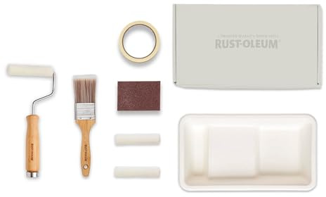 Rust-Oleum Ready to Roll - Eco Paint Kit (Small) - Kitchen Cupboard Gloss Delicate Greys