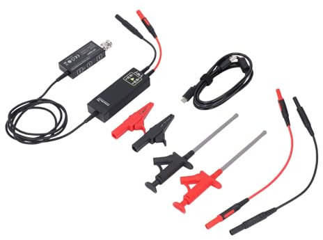 Garosa Kit de Sonde Différentielle Haute Tension 700 V, 100 MHz, 20 X 200 X, Taux D'atténuation, Kit de Sonde D'oscilloscope, Accessoire pour Mesures Flottantes SMPS, Test de Dispositif