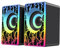 PC Speaker USB Powered Computer Speaker With Muti RGB Light Mini Speaker With 3.5mm For Computer Laptops Monitor Desktop Speaker