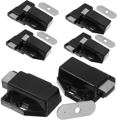 Homoyoyo 10pcs Glass Cabinet Door Suction Concealed Magnetic Door Catch Cabinet Magnet Latch Cabinets Magnetic Locks Cabinet Shower Door Magnetic Latch Magnetic Cabinet Door Latch