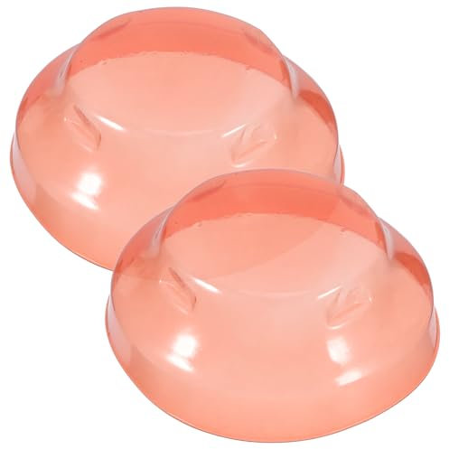 OSALADI 2pcs Dust Cover S-moke Alarm Cover Detector s for Cooking Fires Alarm Detector Bracket Sprinkler Heads Protector Cap Abs