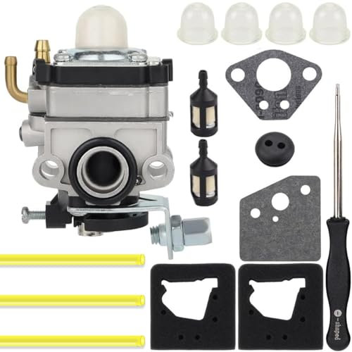 ZAMDOE Carburateur FG100 GX31 Compatible pour Honda 4 Temps GX22 GX31 Moteur FG100 HHE31C HHT31S UMK431 UMK431K1 débroussailleuse à Fil de motoculteur, remplace 16100-ZM5-803 16100-ZM5-A95