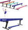 FBSPORT schwebebalken Kinder schwebebalken für zuhause schwebebalken höhenverstellbar Gymnastik Balance Beam 244CM, 5 Höhen Einstellbare High und Low Level Stabile Floor Beam Gym Trainingsgeräte