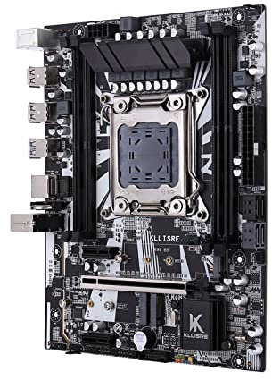 XYYZXKL Schede Madri per Computer Fit for Klisre X99 Scheda Madre Kit combinata Set Xeon E5 2620 V3 LGA 2011-3 CPU 2 pz. X 8 GB = 16 GB 2666m Hz. Ddr4. Memoria