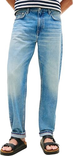 Tommy Hilfiger Herren Zugeschnitten Regular Tapered Harlem Taj Blue Mw0mw42326
