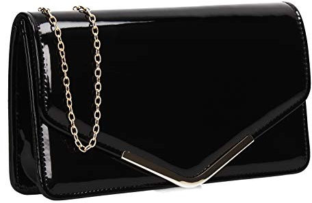 SwankySwans Sara, Pochette Donna, Nero, One Size
