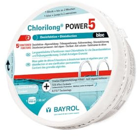 Bayrol Chlorilong Power 5 Bloc Mini Chlortablette 340 g Dauerdesinfektion