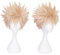 NiceLisa Kurzes Spiky Fluffy Light Blonde My Hero Academia Katsuki Bakugo Cosplay Wigs Kostüm Party Perücken