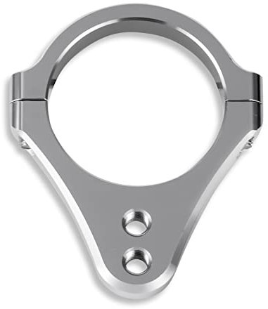 Collarino Ammortizzatore di Sterzo Universale 54mm, Supporto Staffa Montaggio Stabilizzatori Sterzo Forcella Moto 54mm