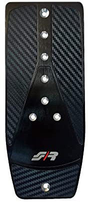 Simoni Racing 820CL Repose-pied en aluminium noir et carbone
