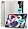Maledan Funda Compatible con iPad Air 5 2022/iPad Air 4 2020, Carcasa de TPU Suave de Cuero PU Premium para iPad Air 10.9 Pulgadas 2020, [Soporte para el Pencil] [Auto-Sueño/Estela] - Gris Claro