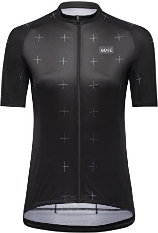 GORE WEAR Damen Daily Trikot, Black/White, 38 EU