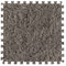 16Pcs Interlocking Foam Carpet,Shaggy Soft Foam Play Mat,Fluffy Area Rugs,Square Plush Puzzle Floor Tiles,Crawling Mats for Living Room Bedroom,12X12inch,Grey
