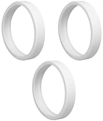 Hsthe Sea Lot de 3 pneus de balayeuse de Nettoyage de Piscine, composé Souple Adaptable pour Polaris 180, 280, 360,380, C10, C-10, Accessoires de Rechange.