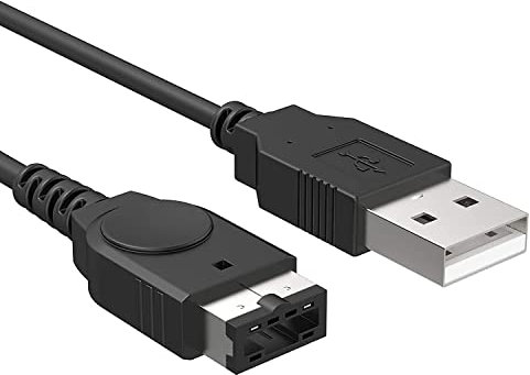 KFRS Charger - 1.2M USB Cable for Gameboy Advance, Nintendo DS, GBA SP