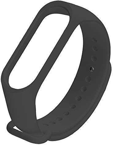 actecom Ricambio compatibile con braccialetto Activity Xiaomi Mi Band 7 6 5 Smartwatch Cinturino Orologio, grigio, Moderno